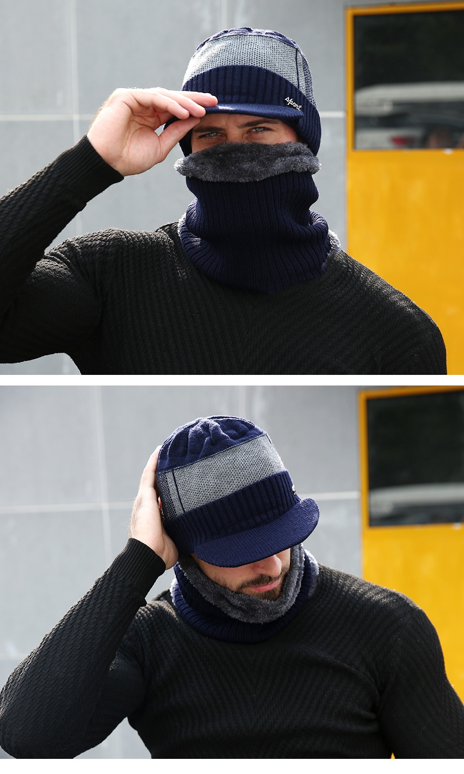 Men's Knitted Winter Cap