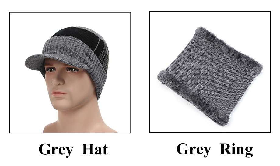 Men's Knitted Winter Cap