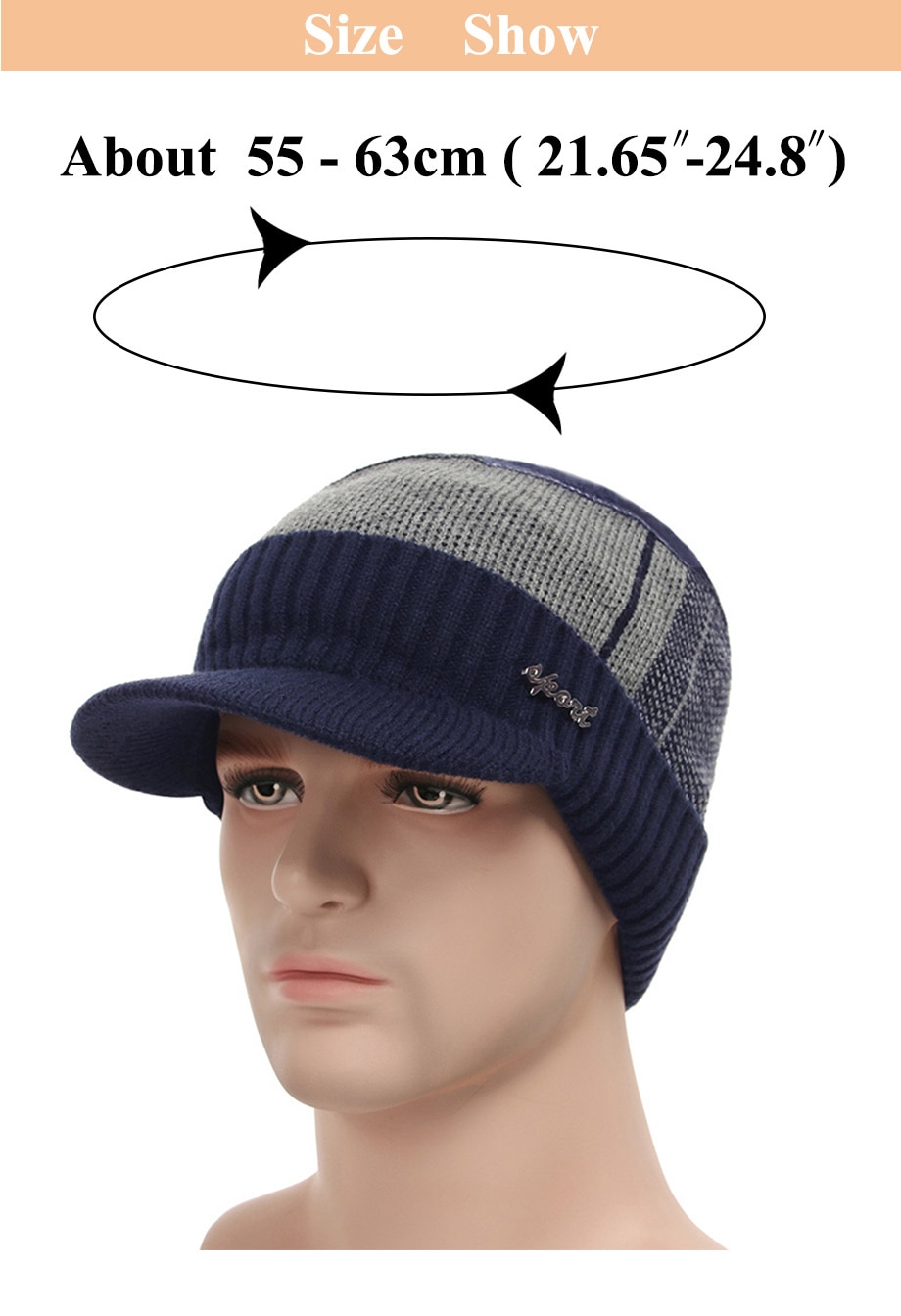 Men's Knitted Winter Cap