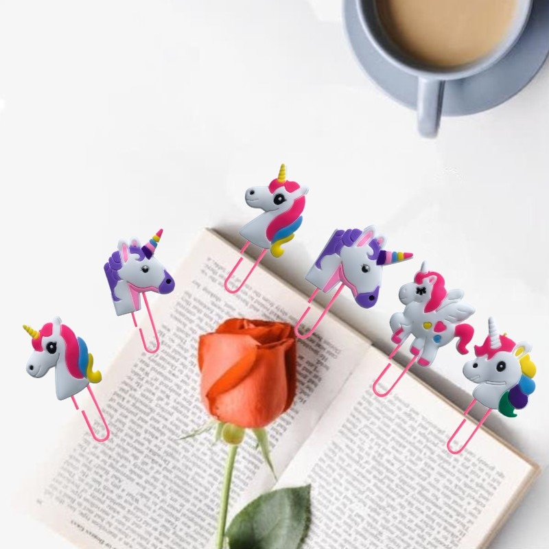 Unicorns PVC Bookmark for Books