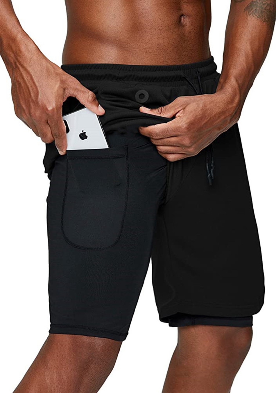 Men's Running Shorts with Secret Pocket