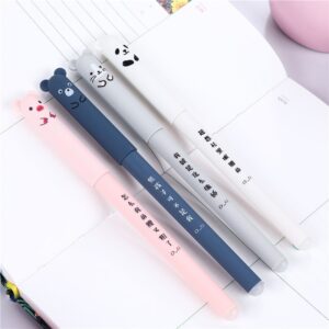 4 Pcs Kawaii Pens with Animals