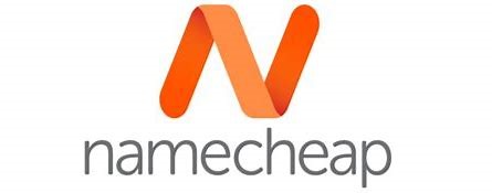 namecheap logo on whie background