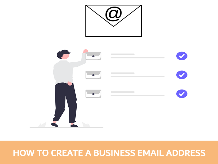 how to create a business email address