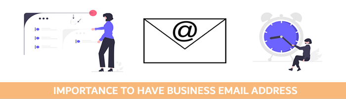 importance to have business email address