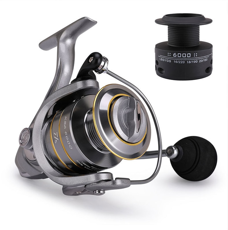 Double Spool Spinning Fishing Reel