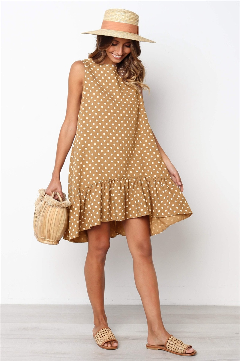 Ruffled Summer Dress for Women